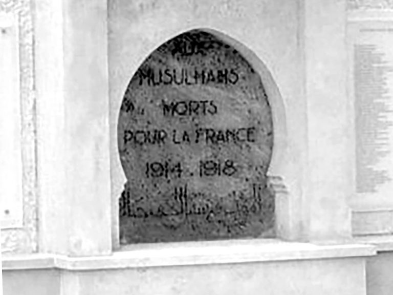 Le tombeau oublié des poilus Musulmans à Lyon