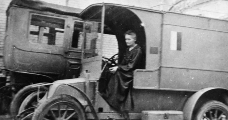 En 14-18, Marie Curie se rend utile et développe la radiologie médicale sur le front
