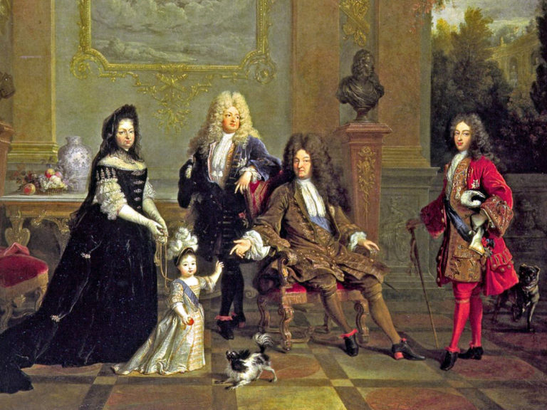 Le royal et délicat palais de Louis XIV