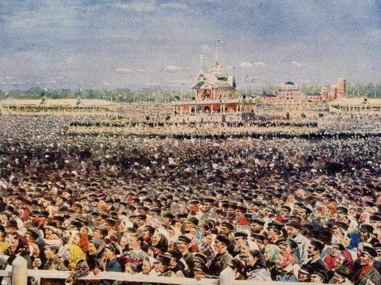 Des centaines de morts lors de la cérémonie de couronnement de Nicolas II