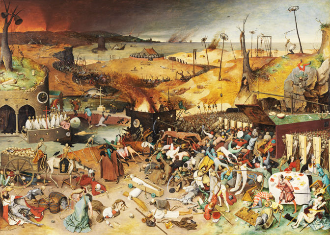 Le Triomphe de la Mort, par Pieter Brueghel l'Ancien (1562)