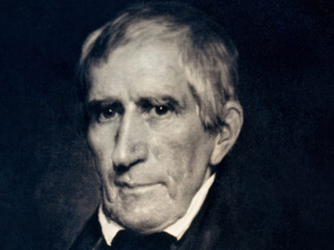 William Henry Harrison, 9e président des USA, mort un mois après sa prise de fonctions